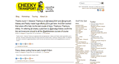 Desktop Screenshot of cheekymonkey.com.au