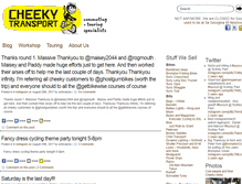Tablet Screenshot of cheekymonkey.com.au